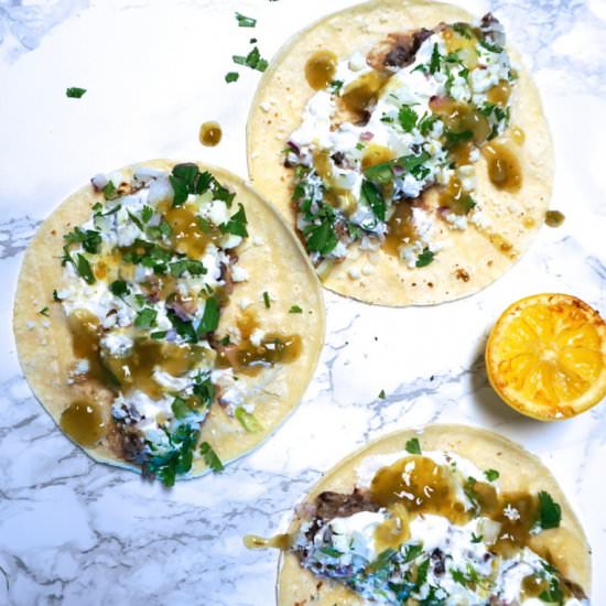 Black Bean Tacos