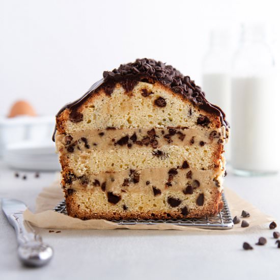 Cookie Dough Pound Cake