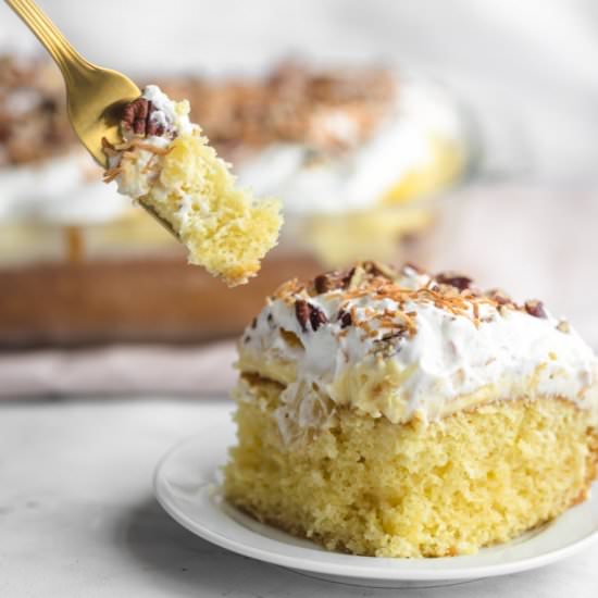 Pineapple Pudding Cake