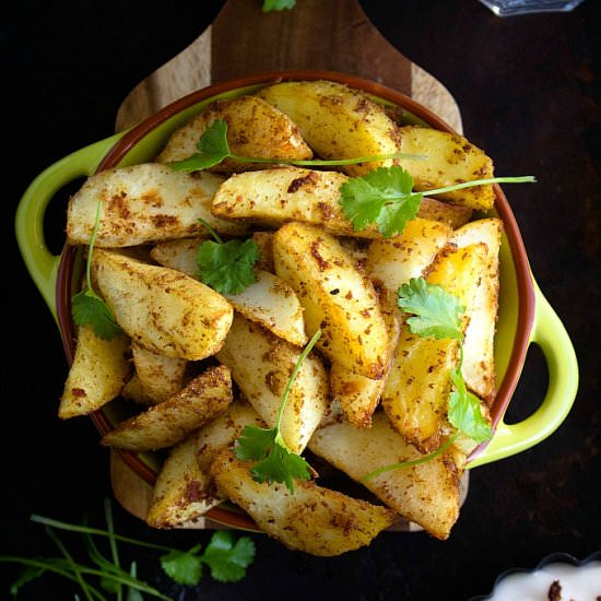 Spicy Potato Wedges