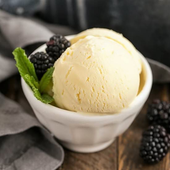 White Chocolate Ice Cream