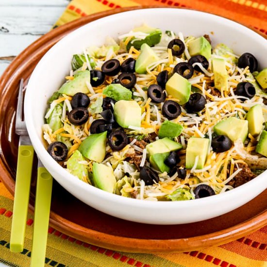 Perfect Low-Carb Taco Salad