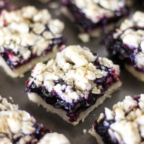 Blueberry Pie Bars