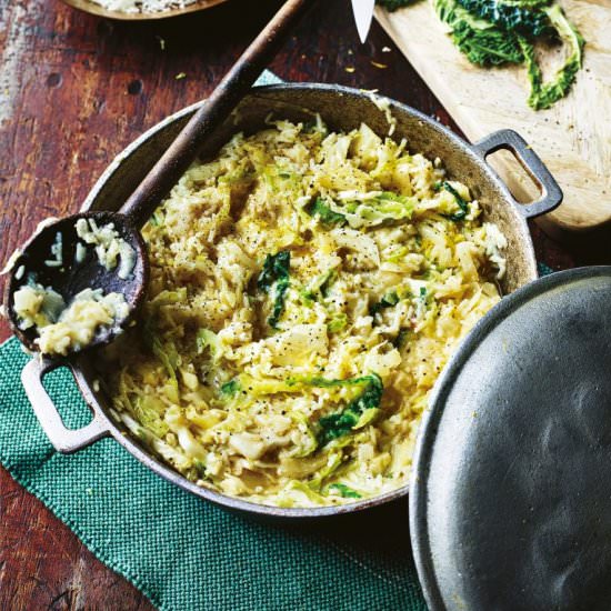 Pecorino & Cabbage Rice