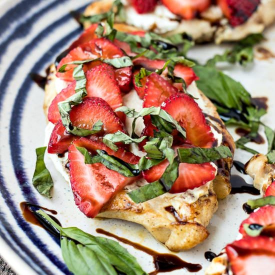 Strawberry & Goat Cheese Chicken