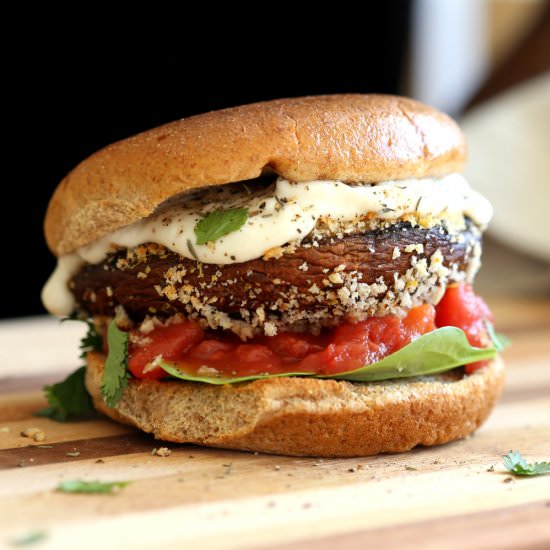 Portobello Mushroom Burger