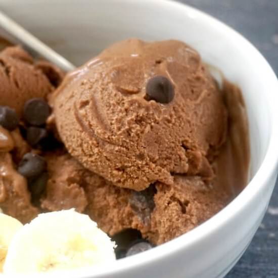 Banana Chocolate Ice Cream