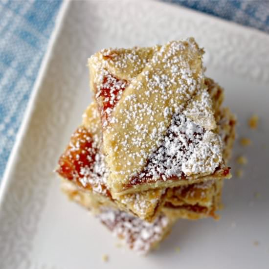 Mom’s Strawberry Squares