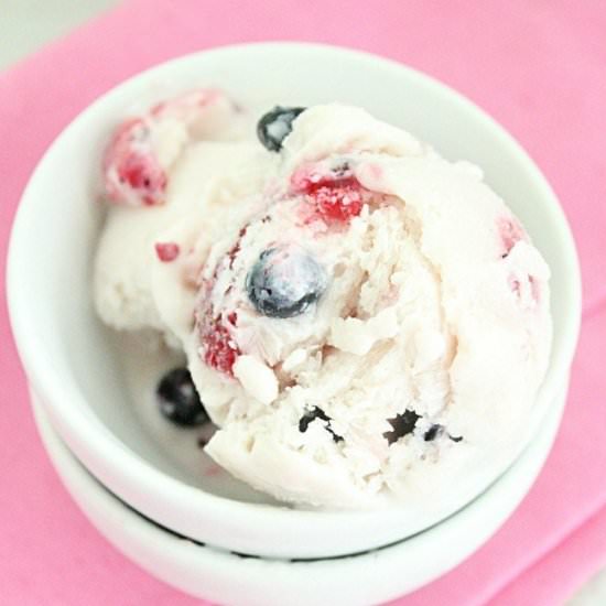 Frozen Berry Yogurt