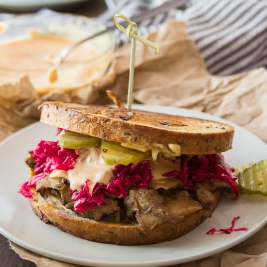 Vegan Reuben Sandwiches