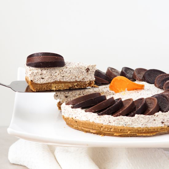 Terry’s Chocolate Orange Cheesecake