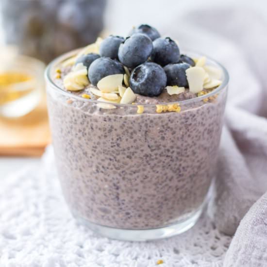 Blueberry Chia Pudding