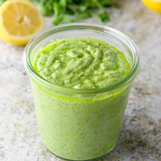 Parsley Avocado Spread
