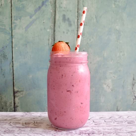 Stawberry & Banana Smoothie