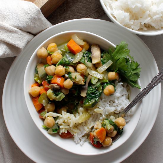 Vegetable Chickpea Stew