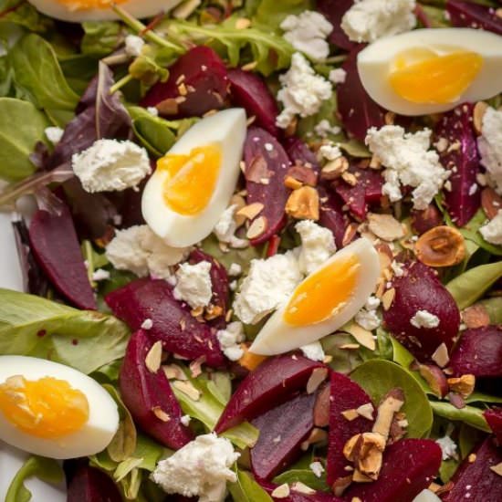 Beet & Goat Cheese Salad