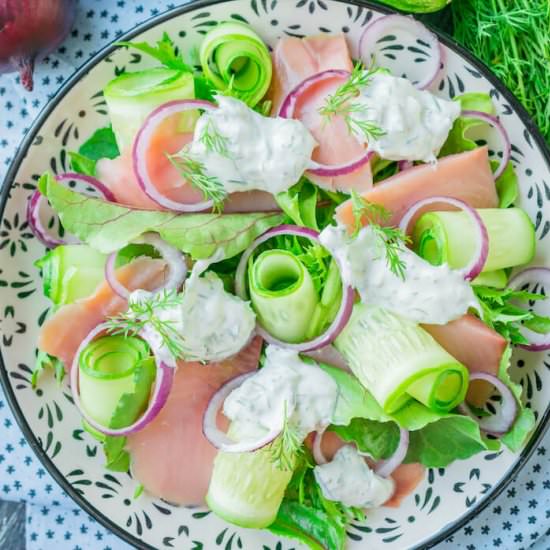 Pink Salmon Salad