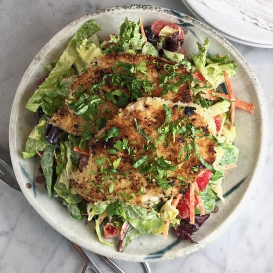 Buttermilk “Fried” Pork Chops