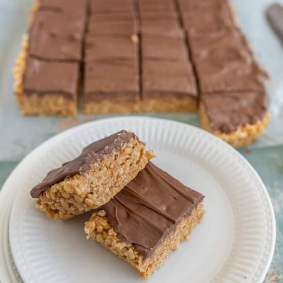 No-Bake Scotcheroos