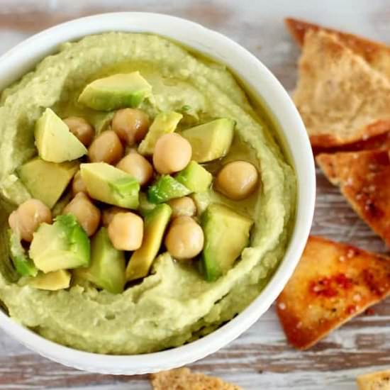 Creamy Avocado Hummus
