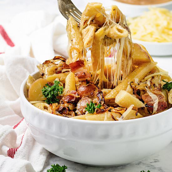 Swiss Alpine Skillet Mac and Cheese
