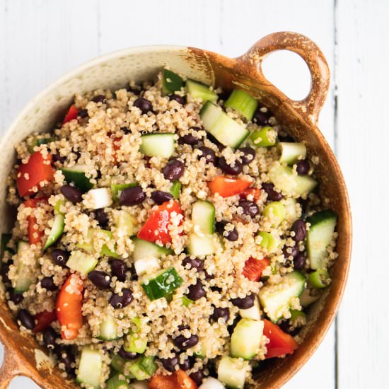 Quinoa Salad with Black Beans
