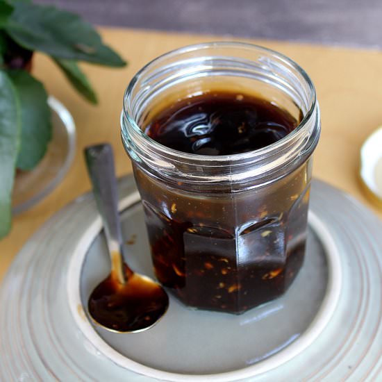 Homemade teriyaki sauce