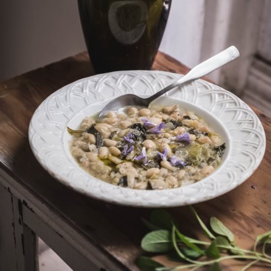 Escarole and White Bean Soup