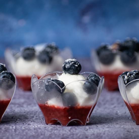 Red White & Blue Ice Cream Treat