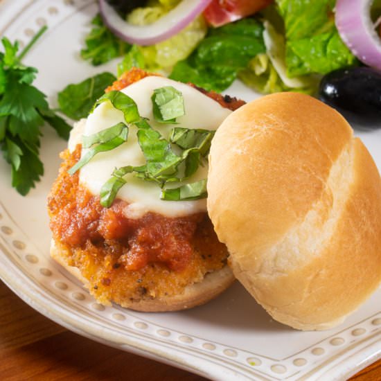 Chicken Parmesan Sliders