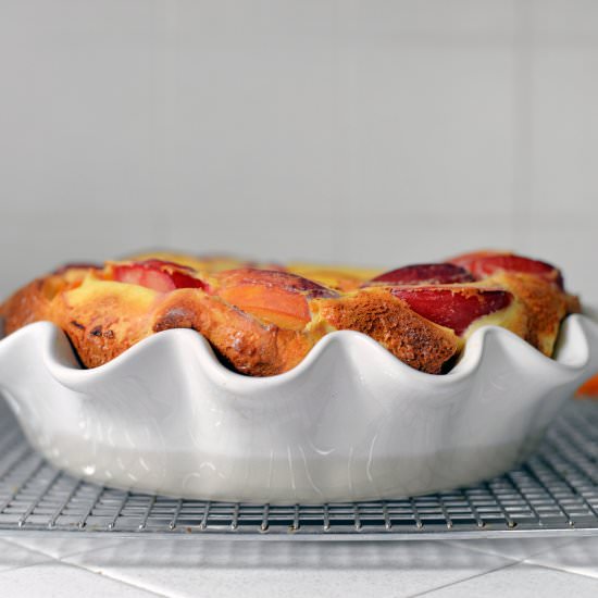 Stone Fruit Clafoutis