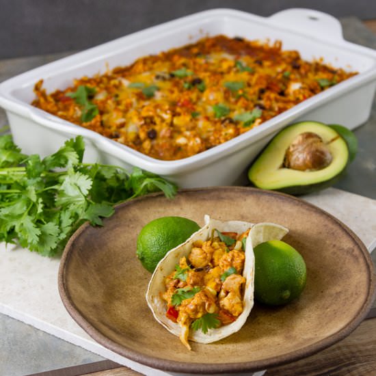 Mexican Veggie Casserole Bake