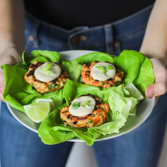 Healthy Salmon Burgers
