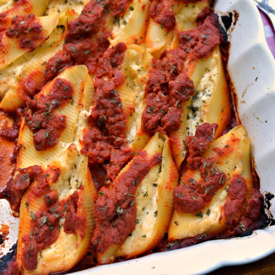 Ricotta Stuffed Shells
