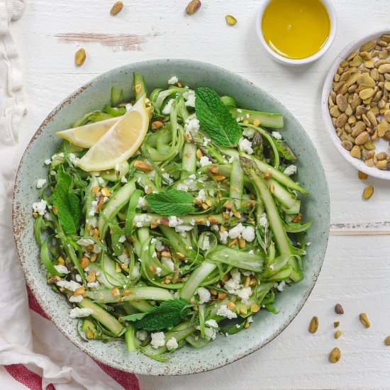 Shaved Asparagus Salad