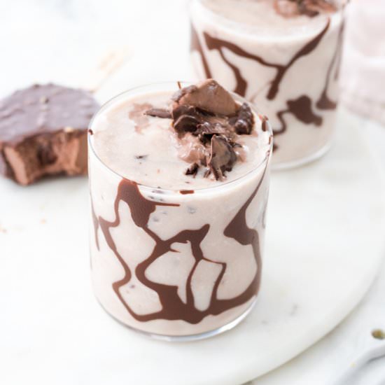 Vegan Dark Chocolate Fudge Blizzard