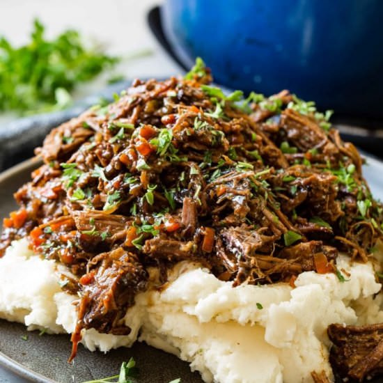 OVEN BRAISED BEEF ROAST