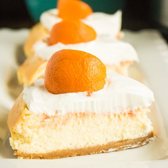 Instant Pot Creamsicle Cheesecake
