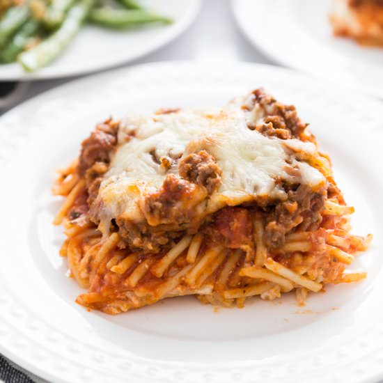 Million Dollar Baked Spaghetti
