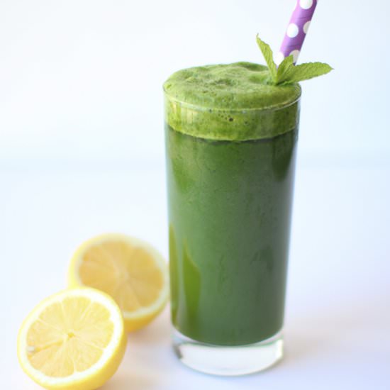 Simple Green Smoothie with Ginger