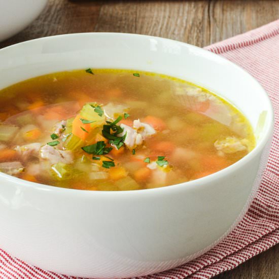 Easy Chicken and Vegetable Soup