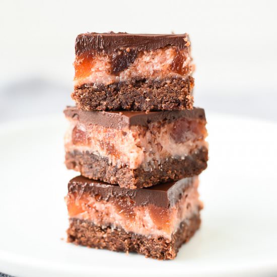 Chocolate Cherry Slice