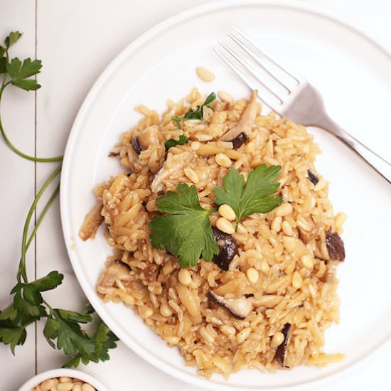 Garlic Rice Pilaf