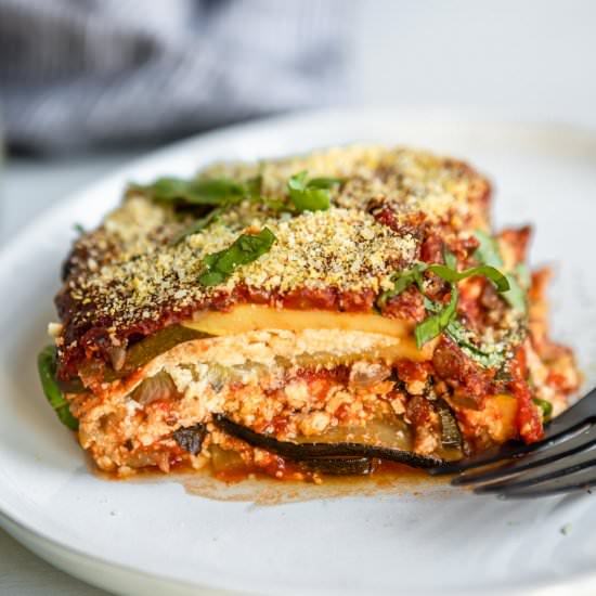 Vegan Zucchini Lasagna