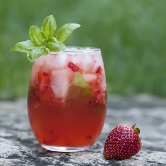 Strawberry Basil Margarita
