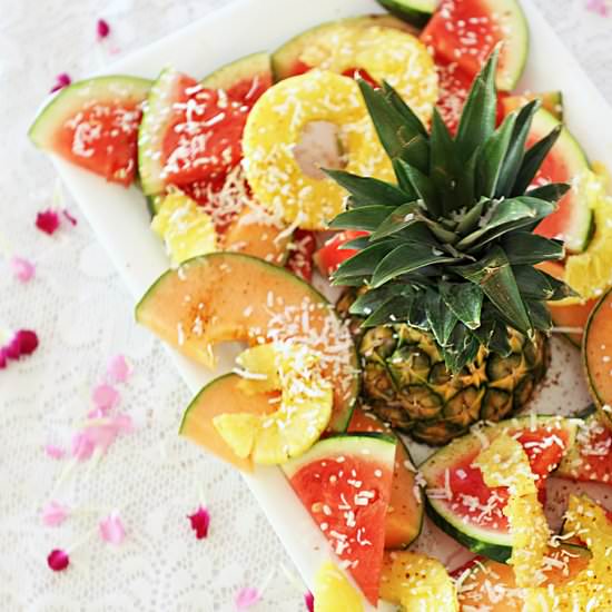 summer fruit platter