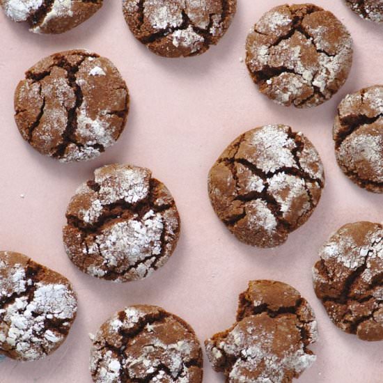 Molasses Ginger Cookies