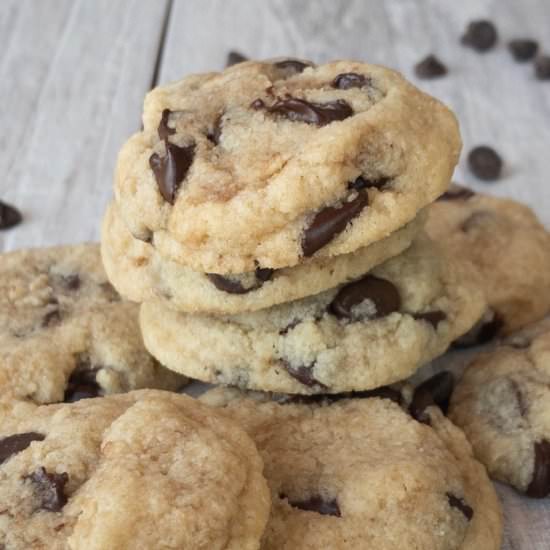 Fluffy Keto Chocolate Chip Cookies