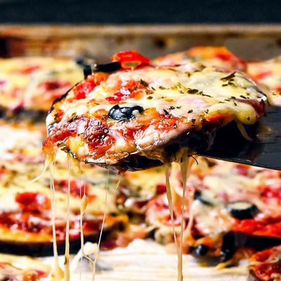 Eggplant Pizza