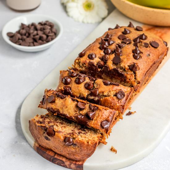 Vegan Tahini Banana Bread